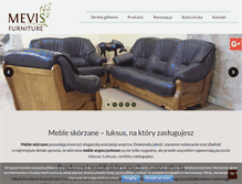 Tablet Screenshot of mevis.pl